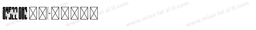 Shell CHs 粗体(字体转换